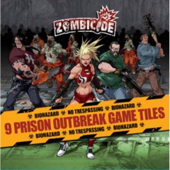 Zombicide 9 Prison Outbreak Game Tiles