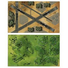 BattleTech - Alpha Strike Hexless Battlemat Aerobase #1