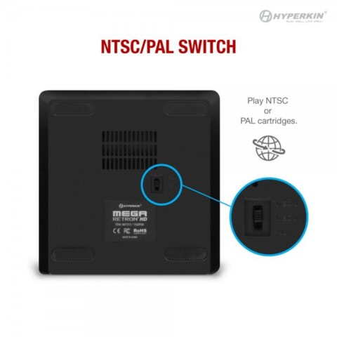 MegaRetroN HD Gaming Console (Black)
