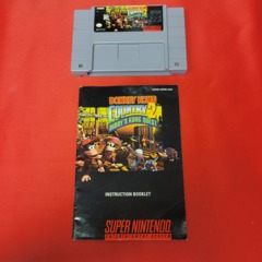 Donkey Kong Country 2 Diddy's Kong Quest Game & Manual