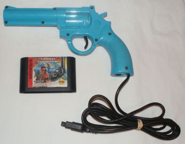 Lethal Enforcers - With Justifier (Sega Genesis)