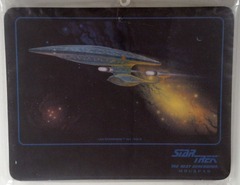 RJ0762: Star Trek: The Next Generation: Mouspad: Moustrak: 1992