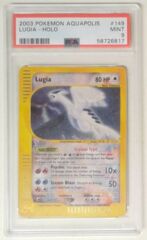 V0081: 2003 Lugia - 149/147 - Aquapolis - Holo Rare - PSA: 9: MINT: 58726817