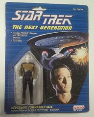 RJ1211: Star Trek: The Next Generation: Lieutenant Commander Data (Blue) : Galoob: 5340: 1988