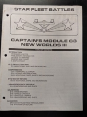Captain's Module C3: New Worlds III: Rulebook