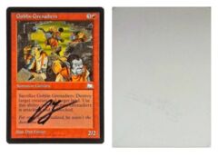 Goblin Grenadiers: V0021: Artist Proof: Autograph/Signature: Dan Frazier: Black