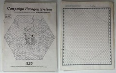 V00658: Judges Guild: D&D Campaign Hexagon System Booklet: City State Hex 2623 Campaign Map 1