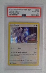 V0497: 2020: Lugia: SWSH069: Prerelease: Holo Promo: PSA: 10: GEM MT: 62751296