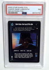 V1324: 2000: VADER, DARK LORD/SITH: REFLECTIONS: FOIL: PSA 7: NM: 88724700