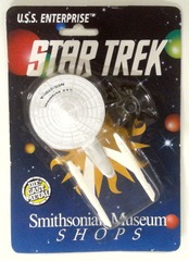 RJ0664: Star Trek: Die Cast U.S.S. Enterprise NCC-1701-A: Smithsonian Museum Shops: ERTL: 1991