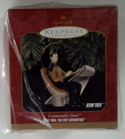 RH086: Star Trek: Commander Data: Hallmark Keepsake: 1997