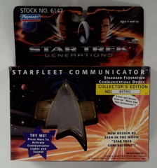 RM0132: Star Trek: Generations: Starfleet Communicator: Playmates: 6147: 1994