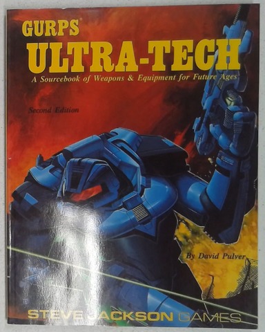 V00517: Ultra-Tech: Gurps: 1989/1991: READ DESCRIPTION