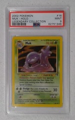 V0340: 2002: Muk: 16/110: Legendary Edition: Holo Rare: PSA: 9: Mint: 62751346