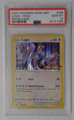 V0543: 2020: Lugia: SWSH069: Prerelease: Holo Promo: PSA: 10: GEM MT: 62751285