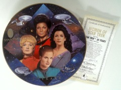 RJP066: Star Trek: 30 Years Plate Collection: Women of Star Trek: The Hamilton Collection: 0602A