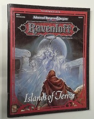 V00744: Advanced Dungeons and Dragons: Ravenloft: Islands of Terror: 9348: 1992