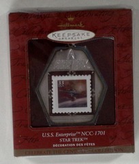 RH105: Star Trek: U.S.S. Enterprise NCC-1701 Stamp: Hallmark Keepsake: 1999