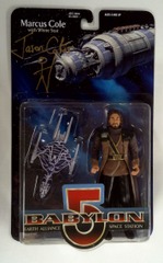 RJ0224: AUTOGRAPHED: Babylon 5: Marcus Cole: WB Toy: 20029: 1997