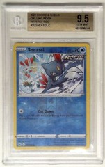 V0736: 2021: Sneasel: 030/198: Reverse Holo: BGS: 9.5: GEM MINT: 0015099144