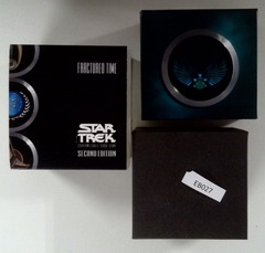 EB027: Star Trek CCG: Second Edition: Fractured Time Box: Romulan Star Empire: Decipher: Empty Box