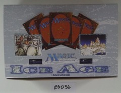 EB036: Ice Age: Booster Box: Wizards of the Coast: Empty Box: 1995