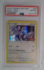 V0504: 2020: Lugia: SWSH069: Prerelease: Holo Promo: PSA: 10: GEM MT: 62751229