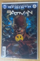 C0119: Batman: DC Universe Rebirth: #21-22: Lenticular Watchmen Rebirth The Button: 8.0 VF