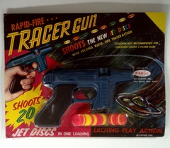 RJ1081: Rapid-Fire Tracer Gun: Ray Line Product: 310: 1966: NIB