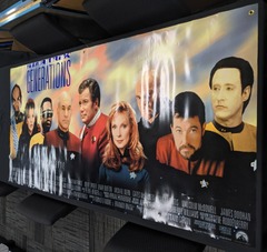 RJ0183: Star Trek: Generations: 3'x7' : Movie Banner