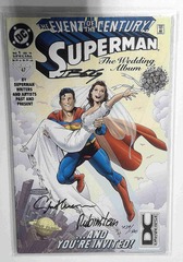 C0534: Superman: The Wedding Album: #1: Dynamic Signed 439/1500 COA: 7.5 VF-