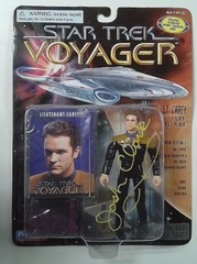 RJ6230: AUTOGRAPH: Star Trek: Voyager: Lt. Carey: Playmates: 16461: 1996