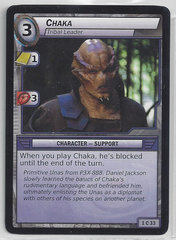 Chaka Tribal Leader - 1C33 - Common