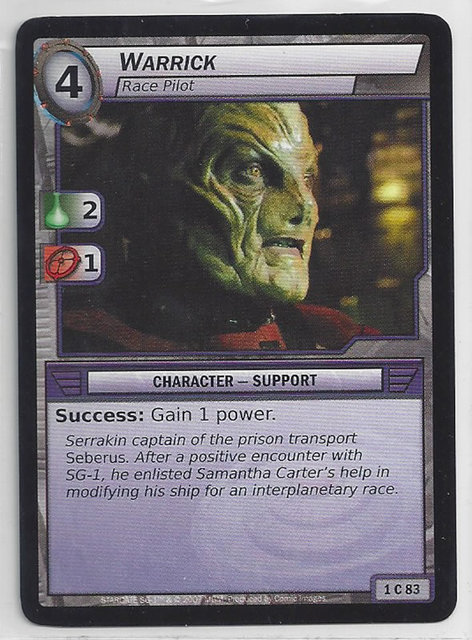 Warrick Race Pilot - 1C83 - Common