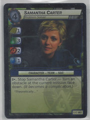 Samantha Carter Problem Solver (Foil) - 1C102 - Common