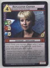 Replicator Carter Leader Of The Scourge - 1R19 - Rare