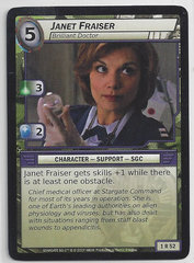 Janet Fraiser Brilliant Doctor - 1R52 - Rare