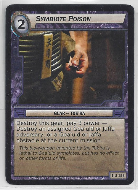 Symbiote Poison - 1U153 - Uncommon
