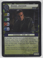 Daniel Jackson Linguistics Expert (Foil) - 1Ur288 - Ultra Rare