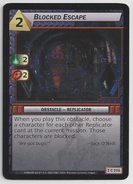 Blocked Escape - 2C216 - Common