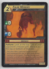 False Memory - 2C232 - Common