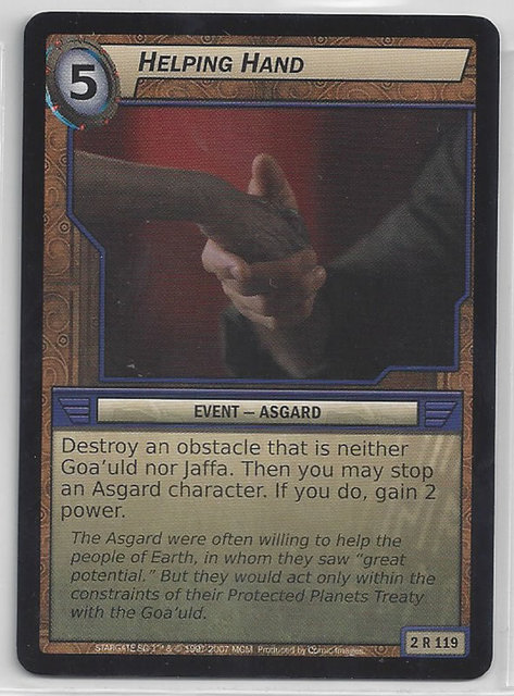 Helping Hand - 2R119 - Rare