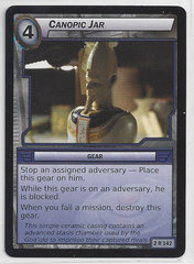 Canopic Jar - 2R142 - Rare