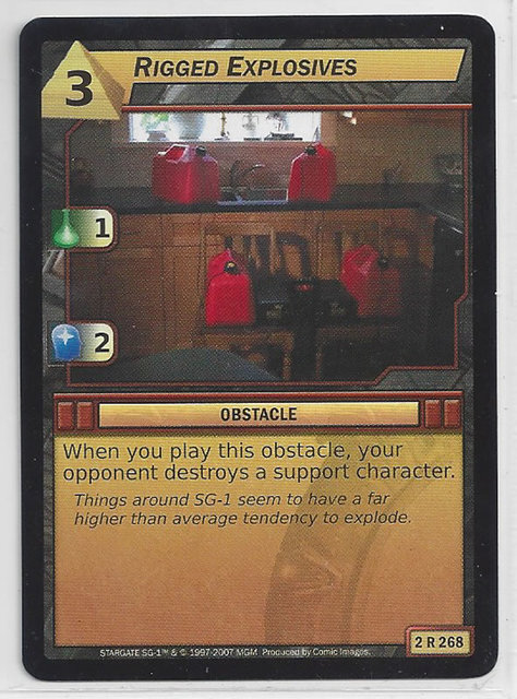 Rigged Explosives - 2R268 - Rare