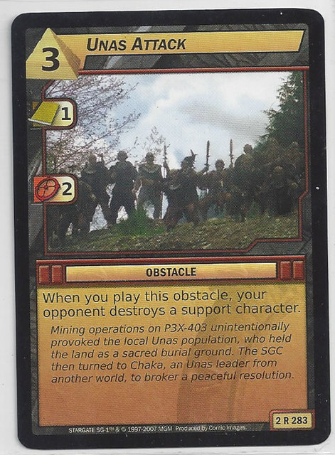 Unas Attack - 2R283 - Rare