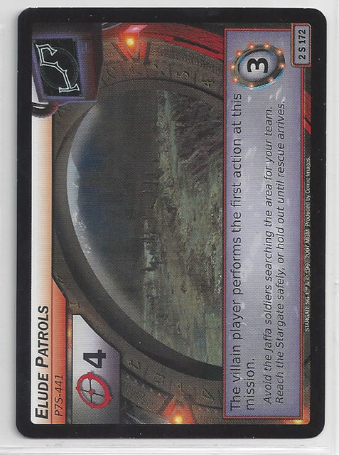 Elude Patrols - 2S172 - Starter