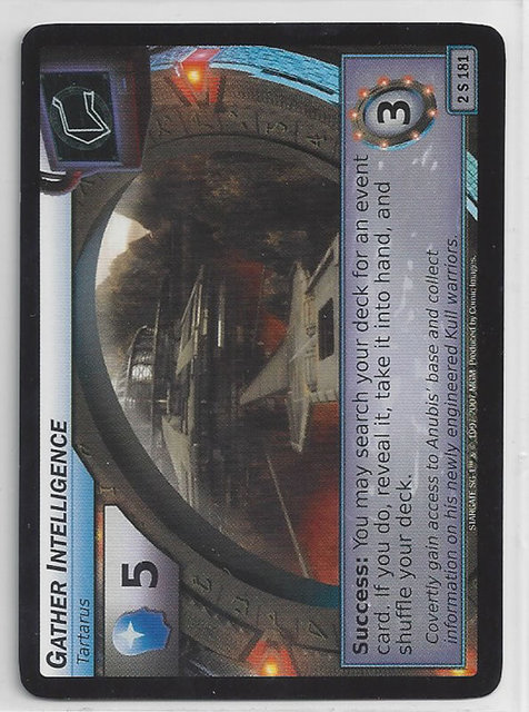 Gather Intelligence - 2S181 - Starter