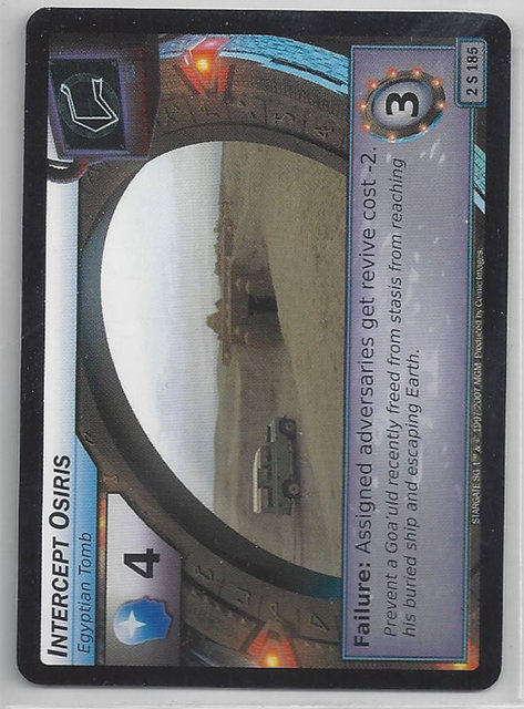 Intercept Osiris - 2S185 - Starter