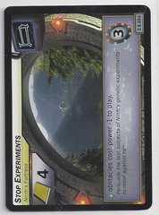 Stop Experiments - 2S204 - Starter