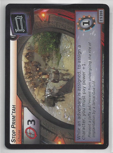 Stop Primtah - 2S205 - Starter